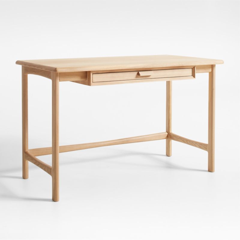 Elias 48" Natural Elm Wood Desk - image 3 of 8