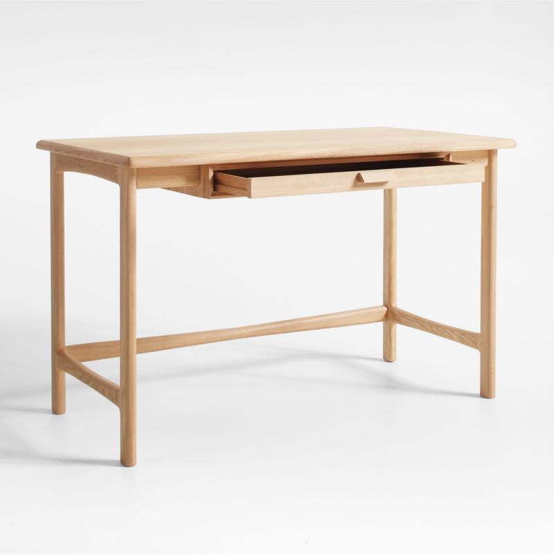 Elias 48" Natural Elm Wood Desk - image 5 of 8