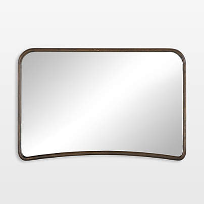 Elisabeth Wood Mantel Mirror 48" x 32"