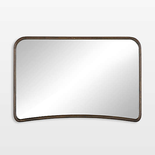 Elisabeth Wood Mantel Mirror 48" x 32"
