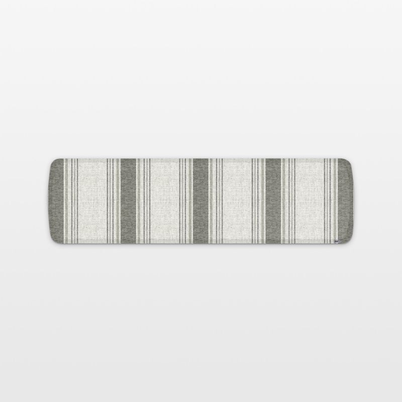 GelPro Elite Landon Stripe Grey Harbor Kitchen Mat 20"x72" - image 0 of 3