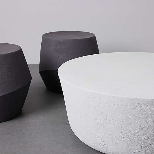 Ella Light Grey 36" Outdoor Coffee Table