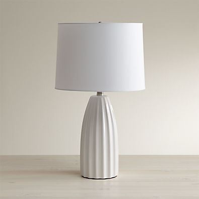 View Ella White Table Lamp, Set of 2 details