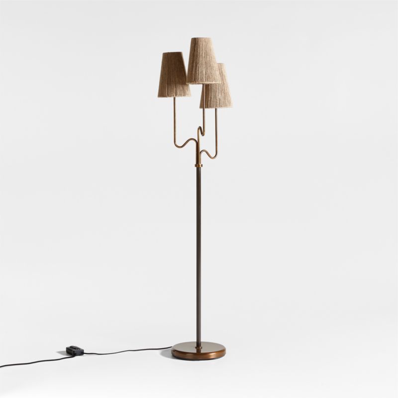 Ellery 3-Light Floor Lamp by Jake Arnold