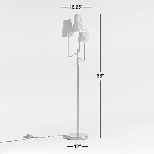 Ellery 3-Light Floor Lamp by Jake Arnold