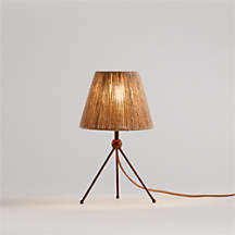 Ellery Tripod Mini Table Lamp by Jake Arnold 14.7" + Reviews | Crate & Barrel