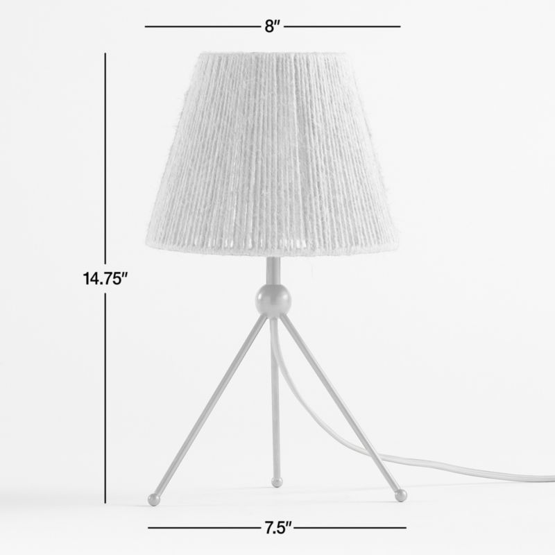 View Ellery Tripod Table Lamp by Jake Arnold 14.75" - image 2 of 14