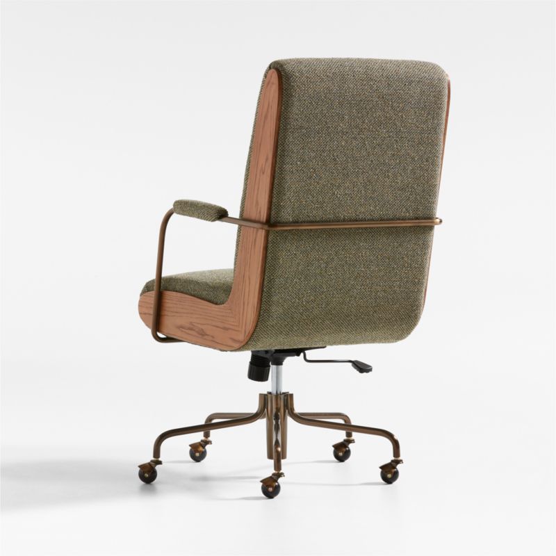 Ellison Green Woven High-Back Office Chair - image 5 of 7