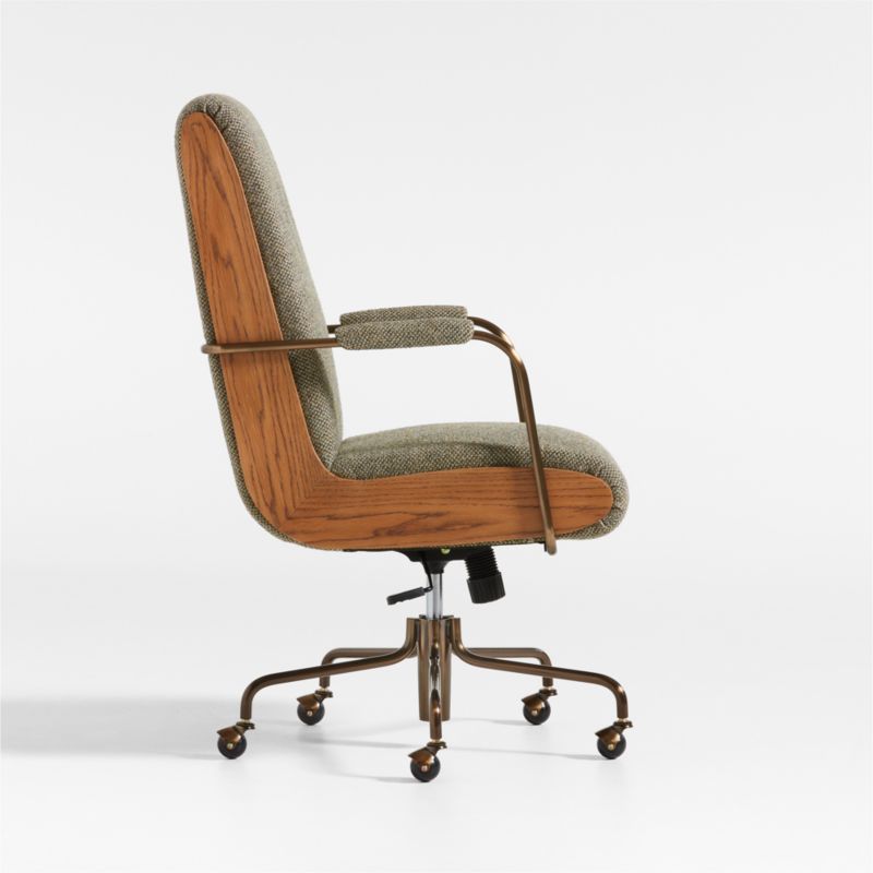 Ellison Green Woven High-Back Office Chair - image 4 of 7