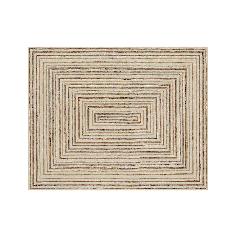 Ellwood WoolBlend Loop Rug 8'x10' + Reviews Crate and Barrel