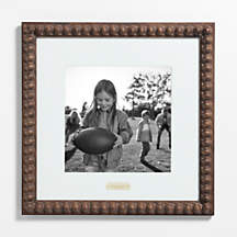 NFL Washington Commanders Elmhurst Beaded Walnut Wood 11x11 Wall ...