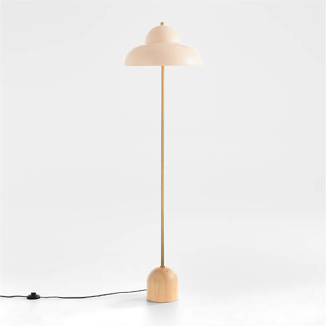 made collet floor lamp