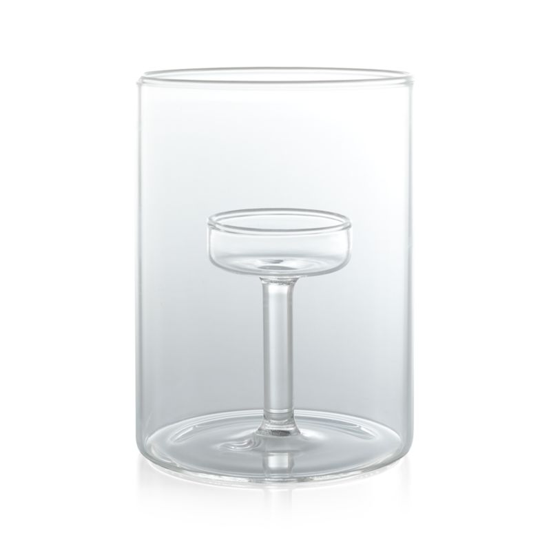 Elsa Medium Glass Tealight Candle Holder - image 5 of 8