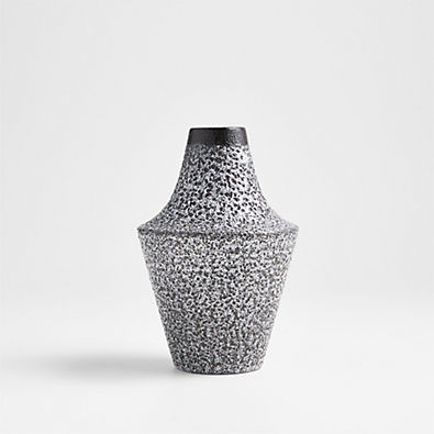 View Ema Ceramic Black Vase details