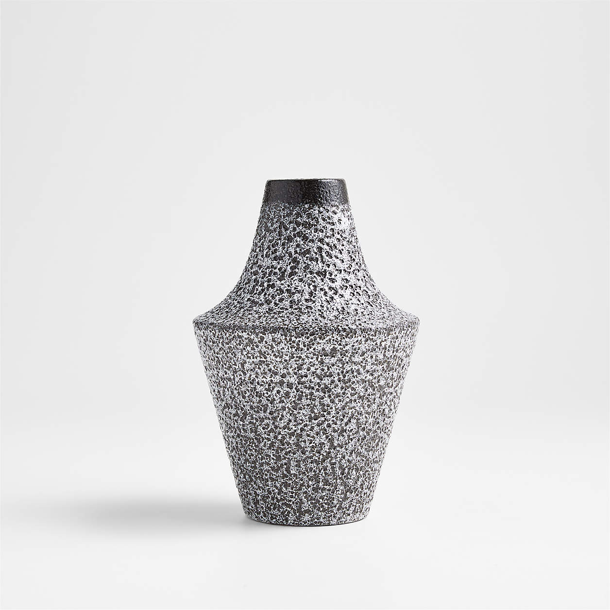 Ema Ceramic Black Vase + Reviews Crate & Barrel Canada