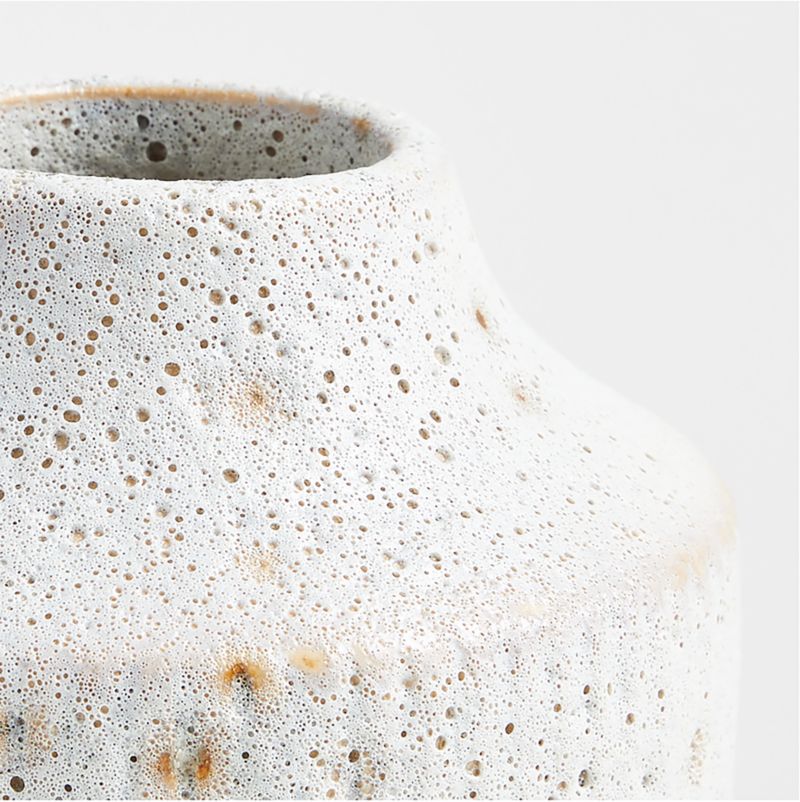 Ema Medium White Ceramic Vase 12.7" - image 16 of 21