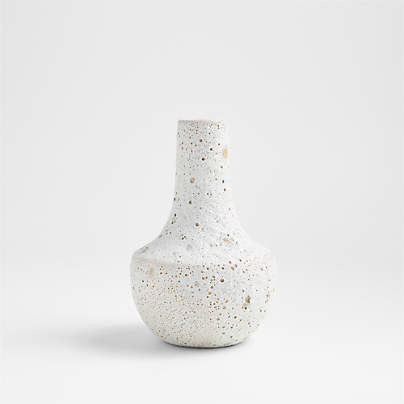 Ema Ceramic Small White Vase