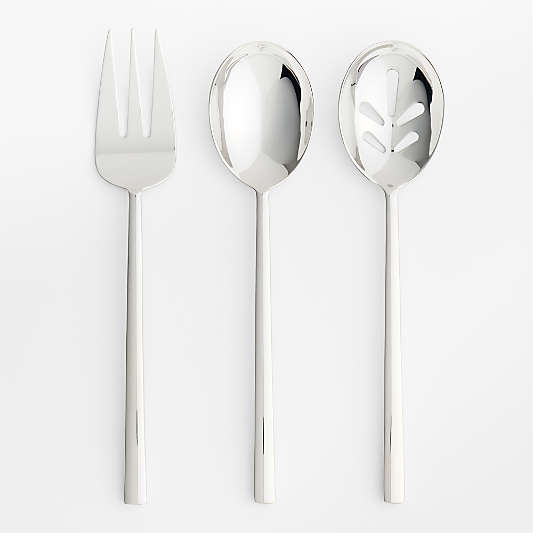 Emerge Mirror 3-Piece Serving Set