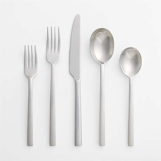 Emerge Satin 20-Piece Flatware Set