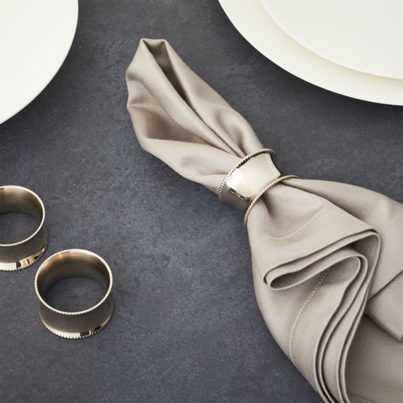 Emerson Silver Napkin Ring