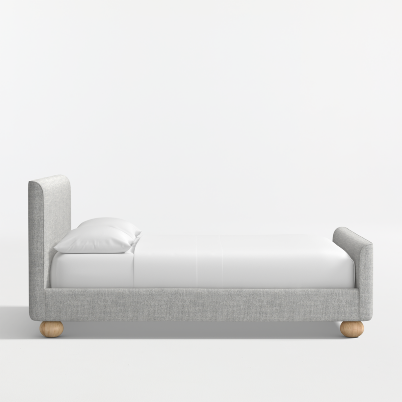 Emery Carbon Upholstered Kids Queen Bed - image 5 of 11