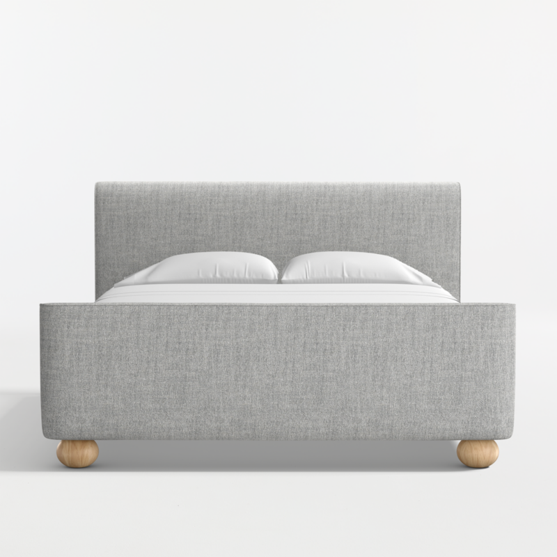 Emery Carbon Upholstered Kids Queen Bed - image 4 of 11