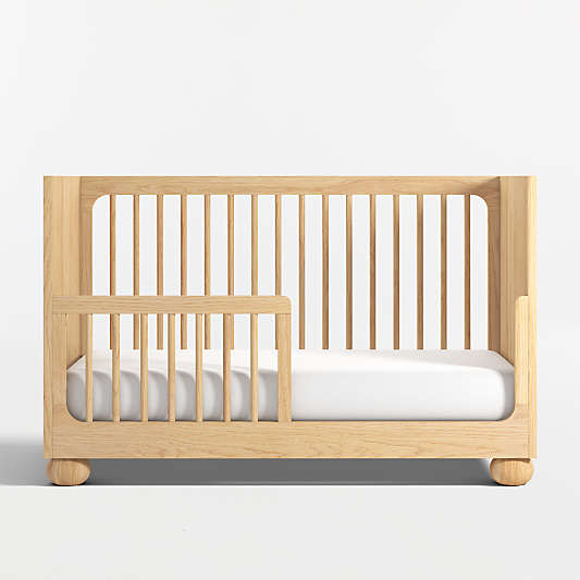 Emery Natural Oak Wood Toddler Bed Rail