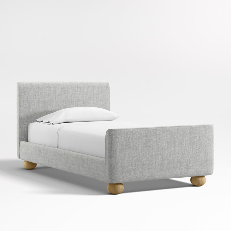 Emery Carbon Upholstered Kids Twin Bed - image 0 of 10