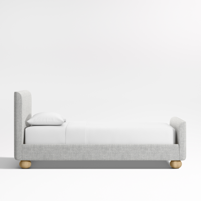 Emery Carbon Upholstered Kids Twin Bed - image 4 of 10