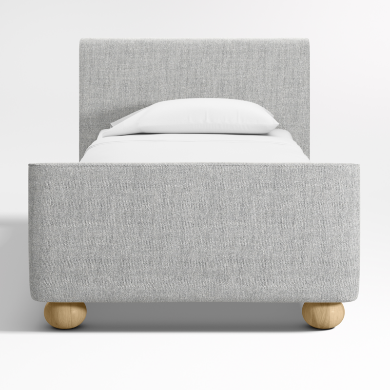 Emery Carbon Upholstered Kids Twin Bed - image 3 of 10