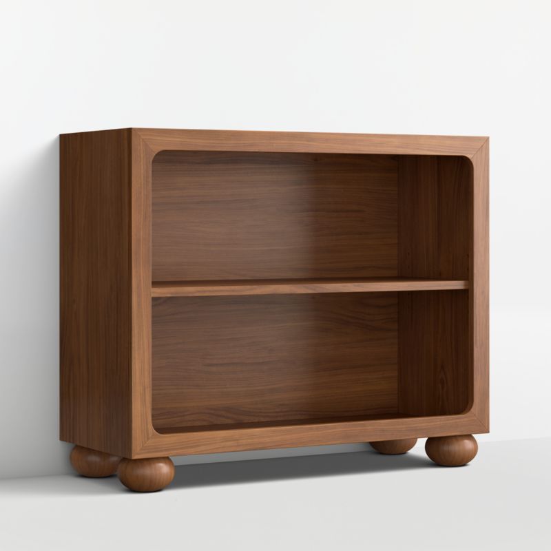 Emery 52" Walnut Wood Wide 6-Drawer Kids Dresser - image 3 of 7
