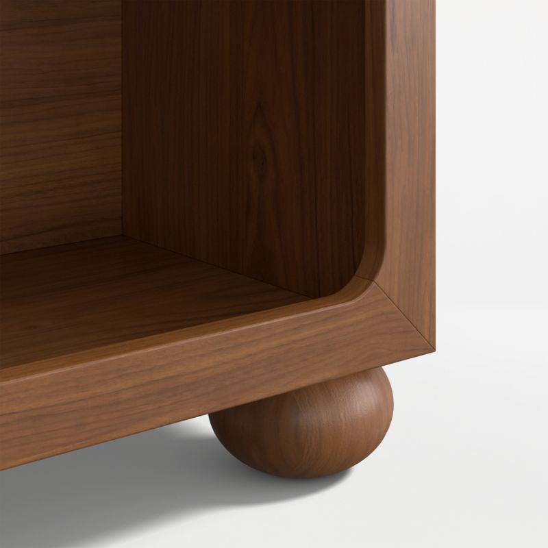 Emery 52" Walnut Wood Wide 6-Drawer Kids Dresser - image 4 of 7