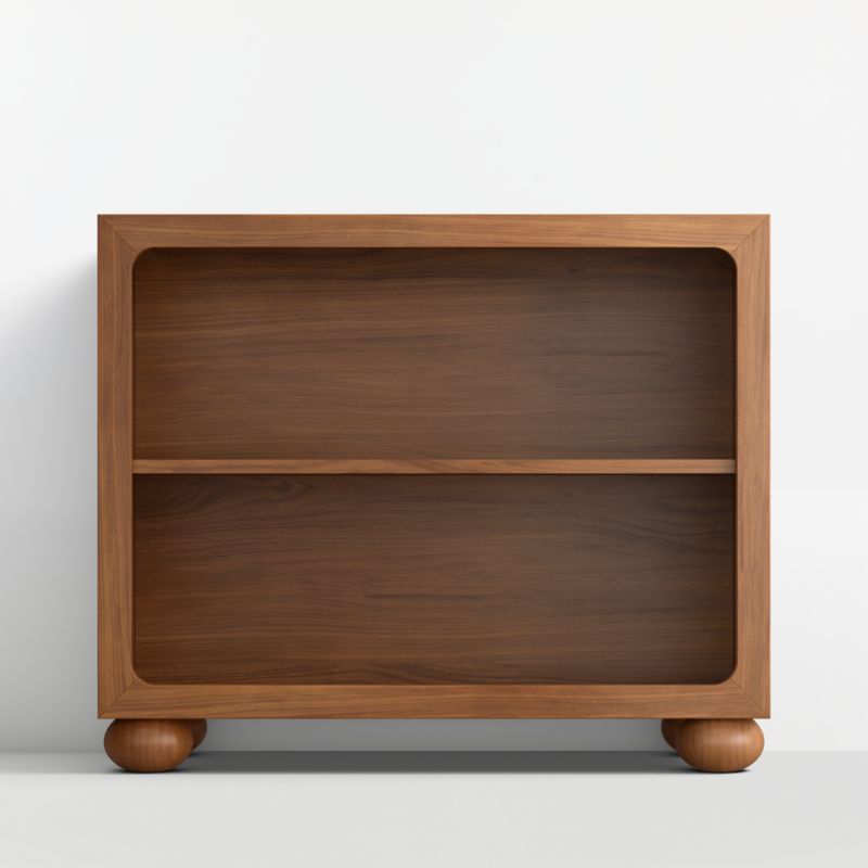 Emery 52" Walnut Wood Wide 6-Drawer Kids Dresser - image 2 of 7