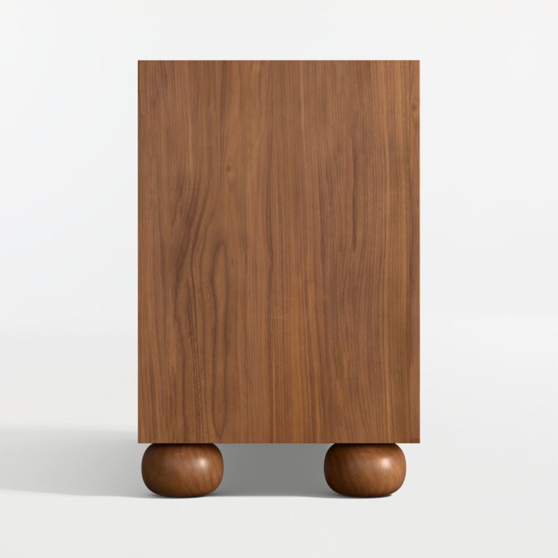 Emery 52" Walnut Wood Wide 6-Drawer Kids Dresser - image 4 of 8