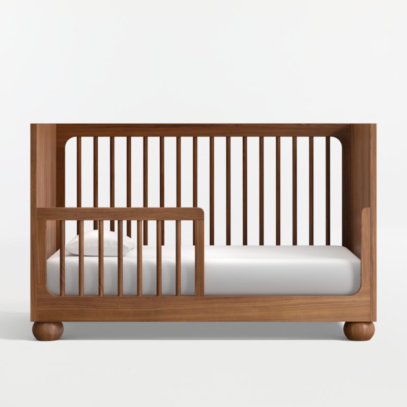 Emery Walnut Wood Toddler Bed Rail - image 1 of 2