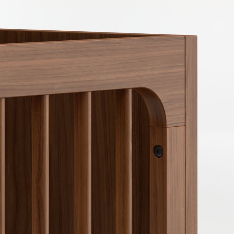 Emery Walnut Wood Convertible Crib - image 5 of 6