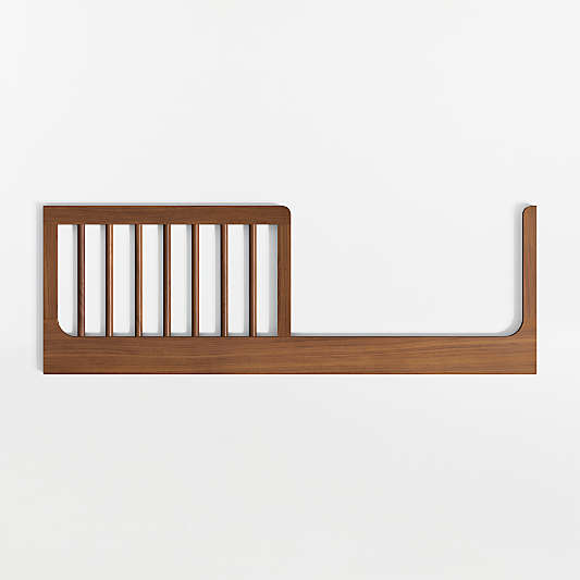 Emery Walnut Wood Toddler Bed Rail