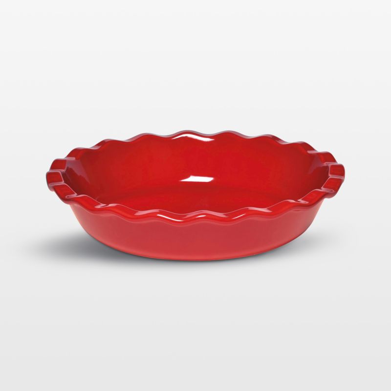 Emile Henry HR Ceramic ® 9" Burgundy Pie Dish