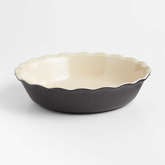 Emile Henry Matte Black 9" Pie Dish