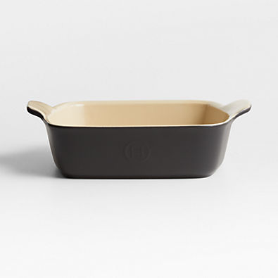 View Emile Henry 9"x9" Matte Black Ceramic Baking Dish details