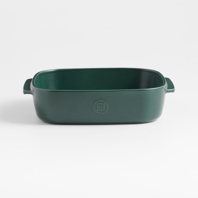 Emile Henry x Crate & Barrel 9"x9" Green Ceramic Baking Dish - image 0 of 4