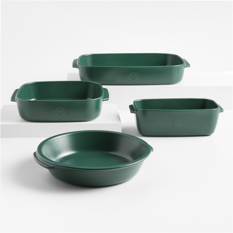 Emile Henry x Crate & Barrel 4-Piece Ceramic Bakeware Set