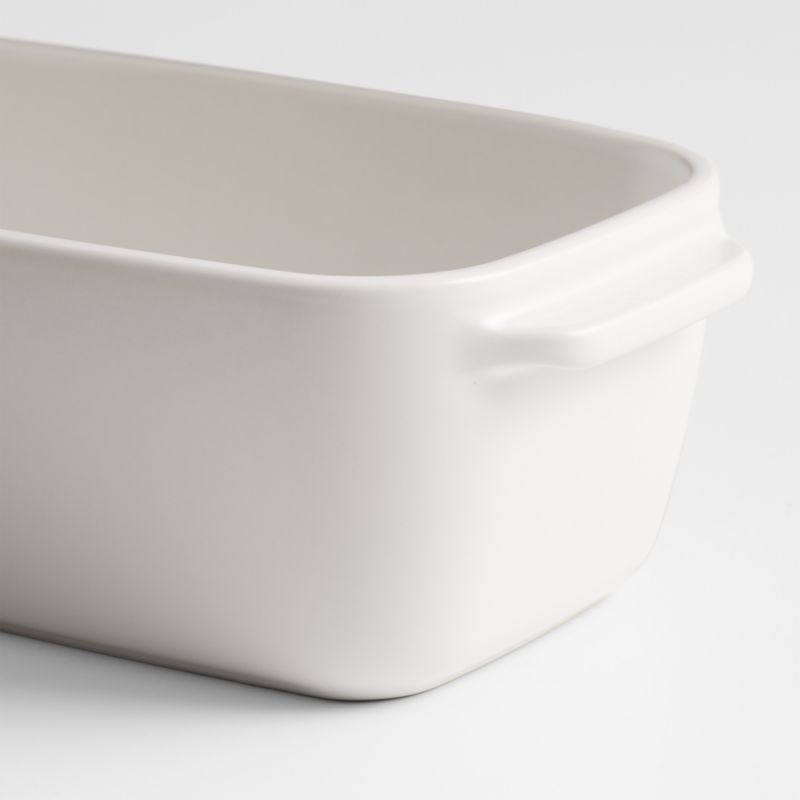 Emile Henry x Crate & Barrel Cream Ceramic Loaf Pan - image 4 of 4