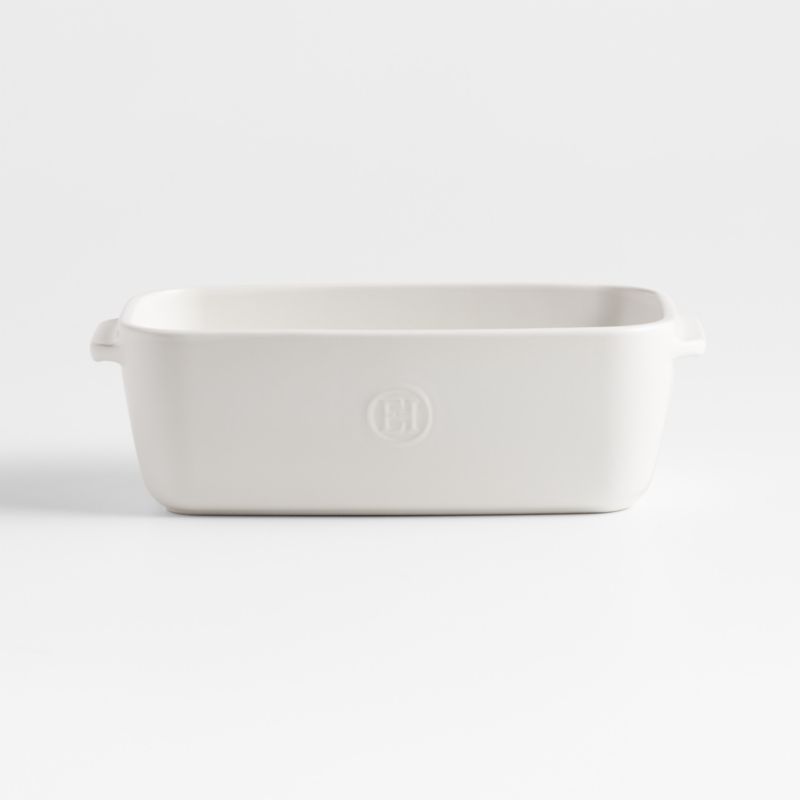 Emile Henry x Crate Barrel Cream Ceramic Loaf Pan Reviews Crate Barrel Canada