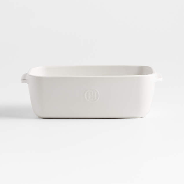 Emile Henry x Crate & Barrel Black Ceramic Pie Dish + Reviews Crate