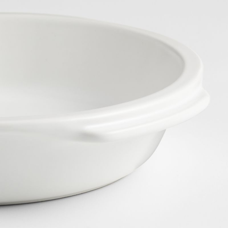 Emile Henry x Crate & Barrel Cream Ceramic Pie Dish - image 8 of 8