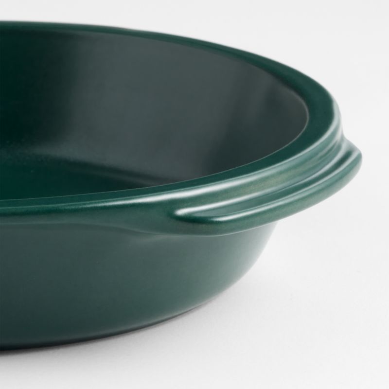 Emile Henry x Crate & Barrel Green Ceramic Pie Dish - image 4 of 4