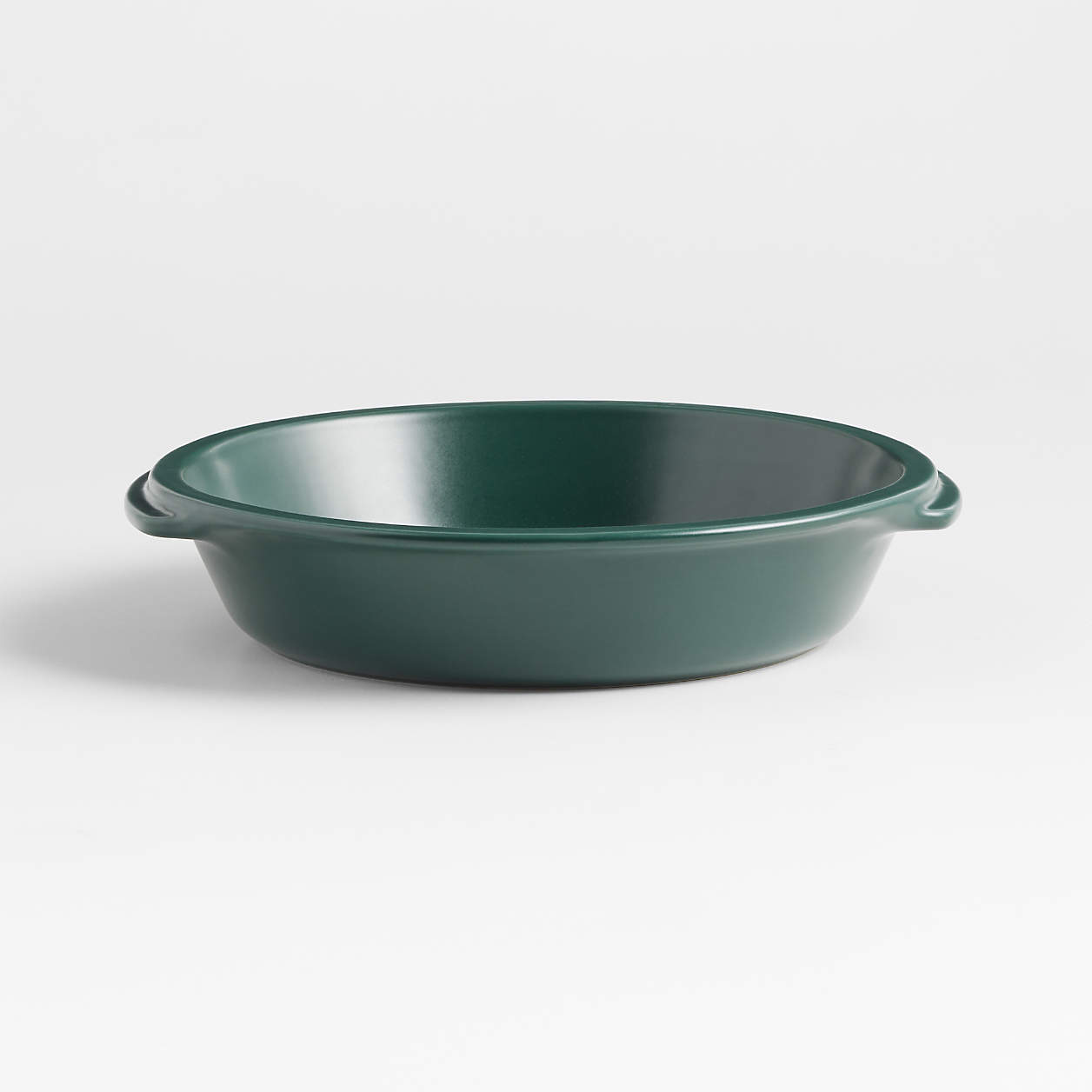 Emile Henry x Crate & Barrel Green Ceramic Pie Dish + Reviews Crate