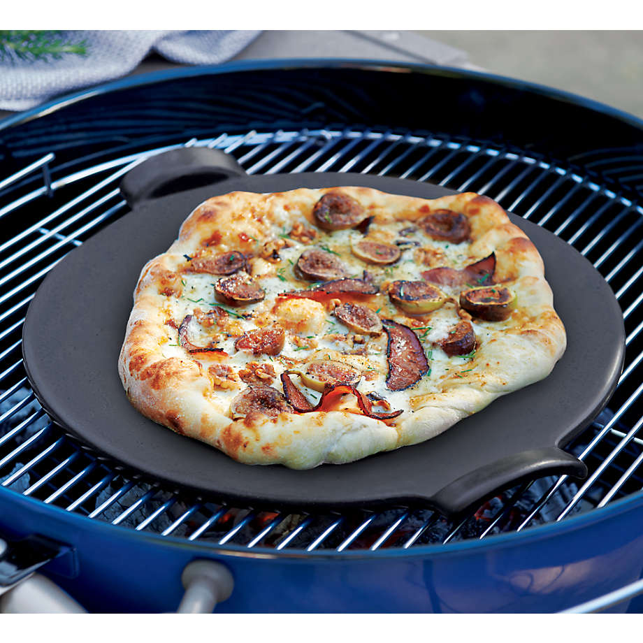 Glazed Emile Henry Pizza Stone + Reviews | Crate & Barrel