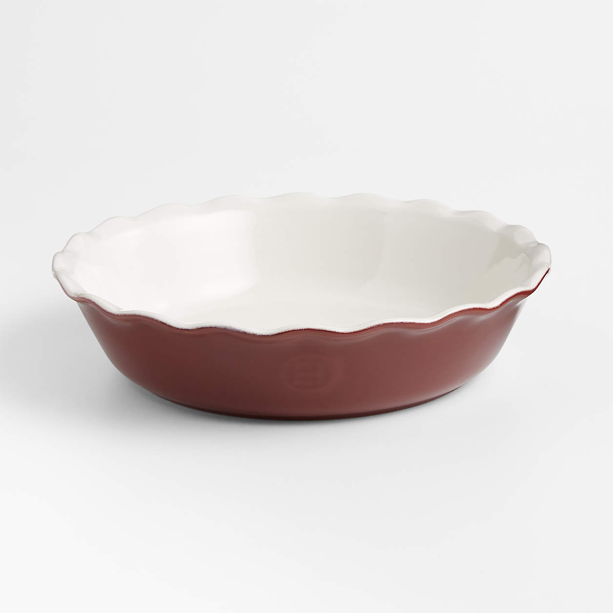 Emile Henry Fired Brick Pie Dish Crate & Barrel Canada
